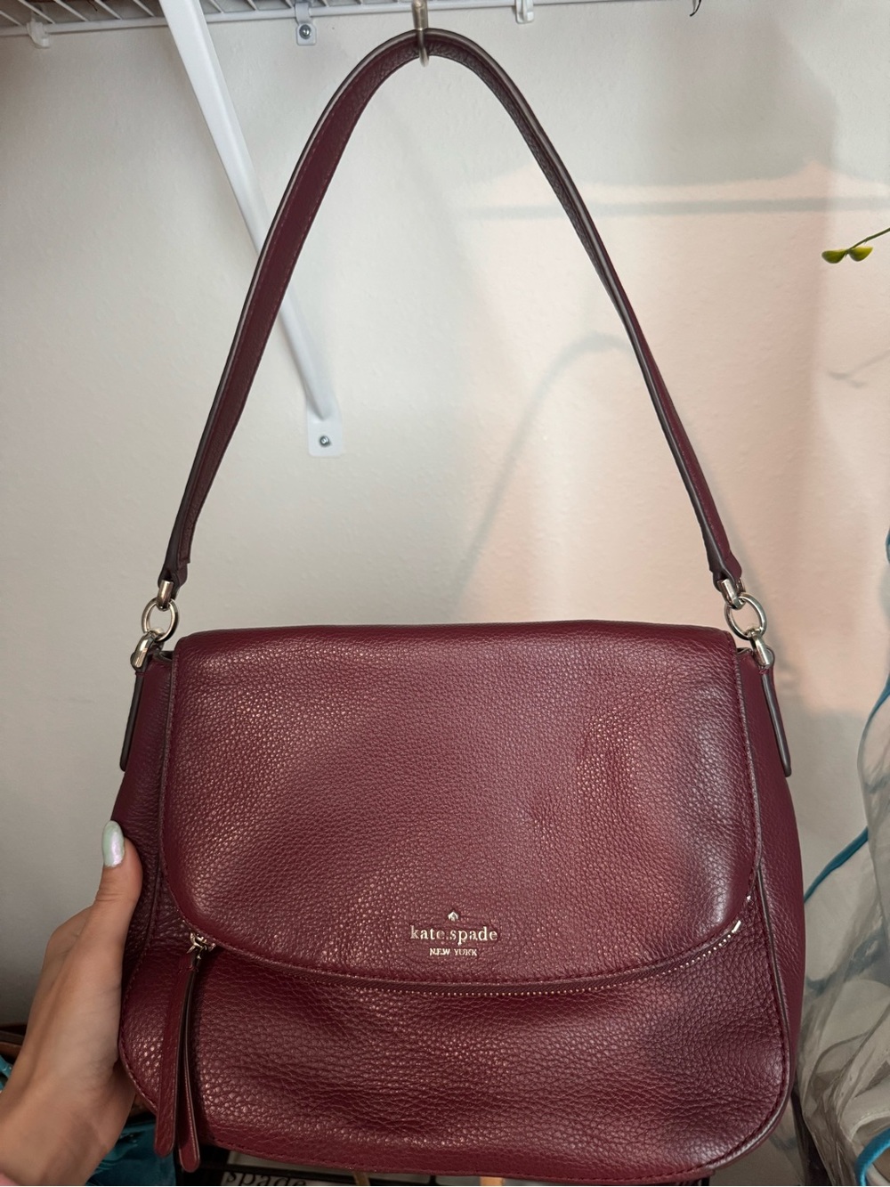 Kate Spade New York Large Pebbled Leather Bag